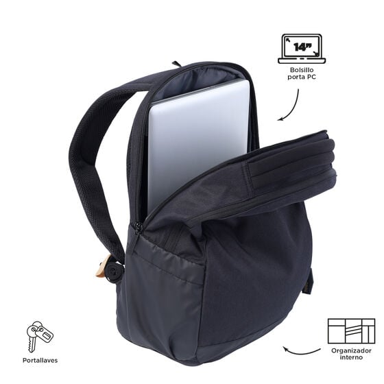 Mochila Deleg 2.0 - Negro image number 4