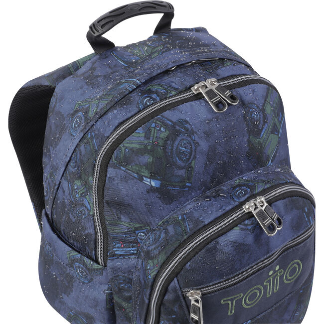 Mochila escolar estampado todoterreno - Crayoles image number null