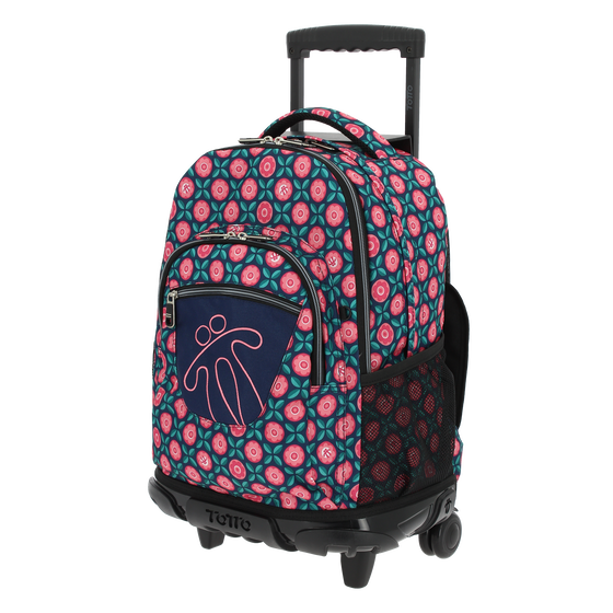 Mochila escolar con ruedas Renglones - 6LU image number 3