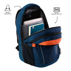 Mochila Titany - Azul y naranja image number 4