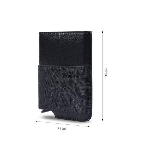 Portadocumentos Saffiano Tar - Black image number 2