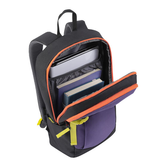 Mochila ATL M - Negro y morado image number 6