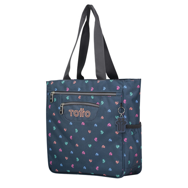 Bolso escolar estampado corazones - Cutara image number null