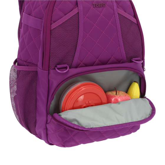 Mochila cambiador color morado - Babybao image number 7