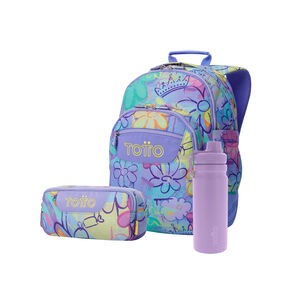 Pack Escolar Grafily X3 | Mochila + 2 accesorios