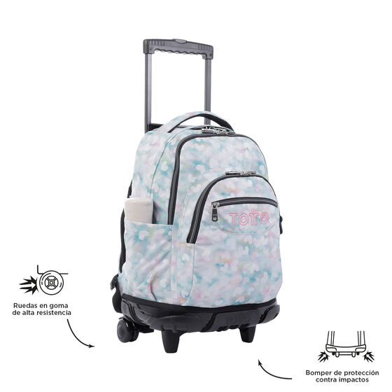 Mochila Renglones - Corazones pastel image number 6