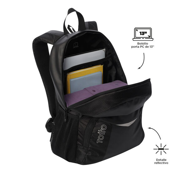 Mochila Teck 2.0 M - Negro image number 5