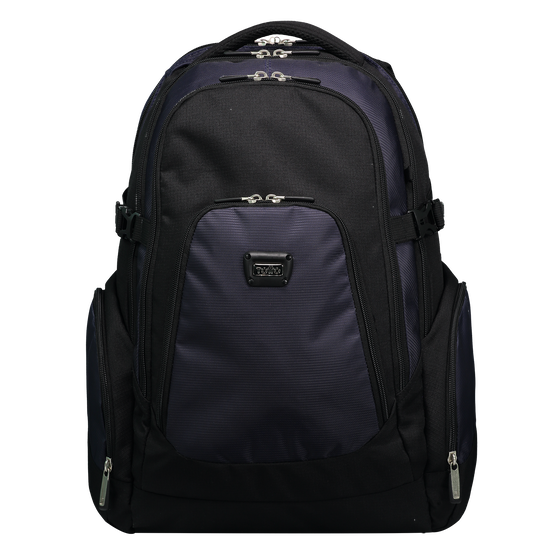 Mochila para portátil 15,4 negro y azul - Plino image number 1