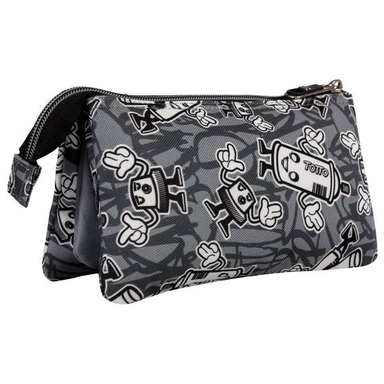 Estuche escolar tres compartimentos Tablero - 8GO image number 4