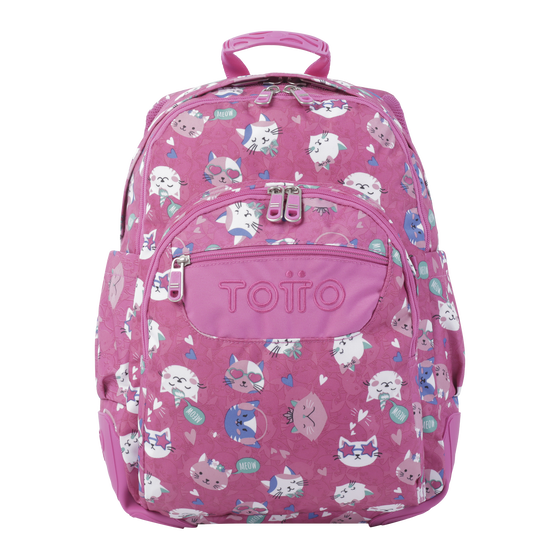 Mochila Crayoles - Fiesta gatitos image number 1