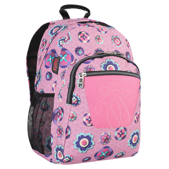 Mochila Acuareles Rosa 1IV - 1IV image number 3