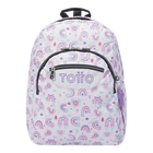 Mochila Acuareles - Arcoíris rosa image number 1
