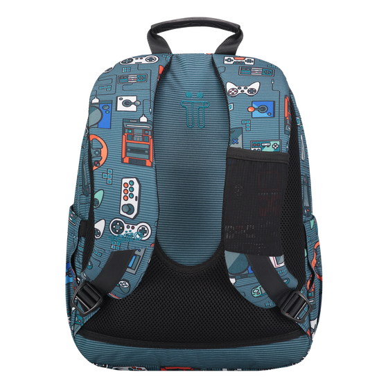 Mochila Gommas - Gris y videoconsolas image number 3