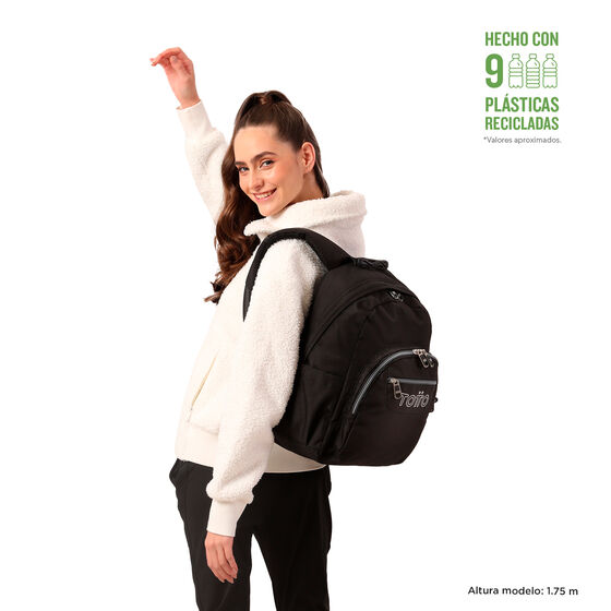 Mochila Gommas - Negro image number 6
