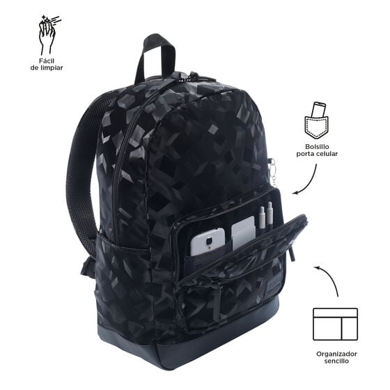 Mochila Tocax - Cubik Black image number 5