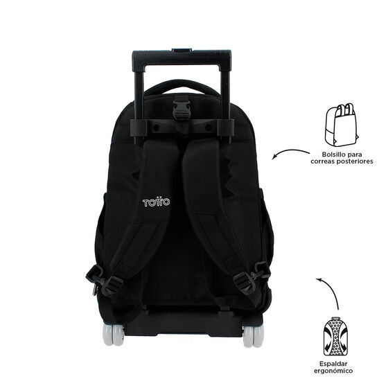 Mochila Desmontable Tiza - Negro image number 3