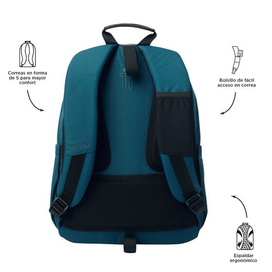 Mochila Acuareles - Moroccan Blue image number 3