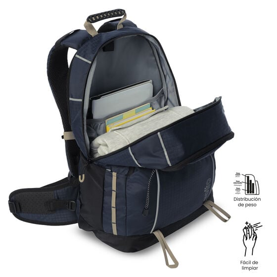 Mochila Summit 32 - Blue/Beige image number 7