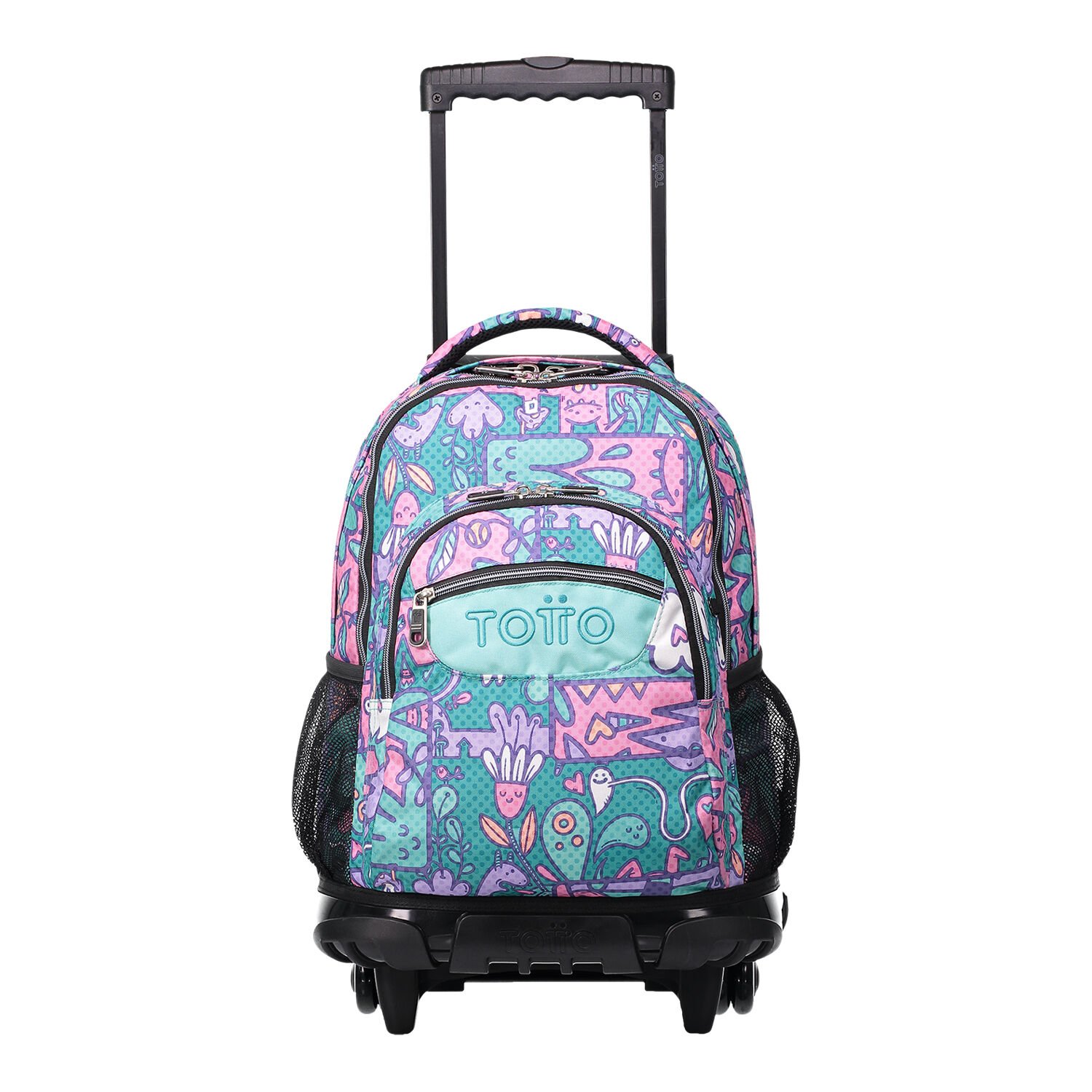 Mochila escolar con ruedas mundo fantas a Renglones