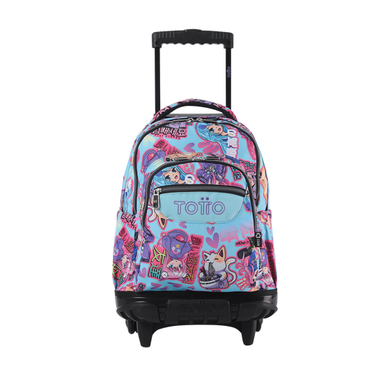 Mochila Renglones Anime Girls Multicolor Totto.es