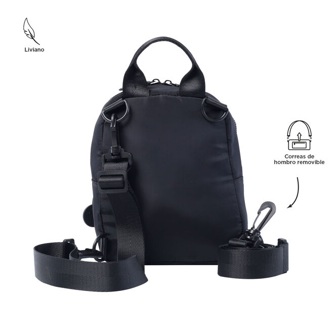Mini mochila urbana negro - Yuen 2.0 image number null