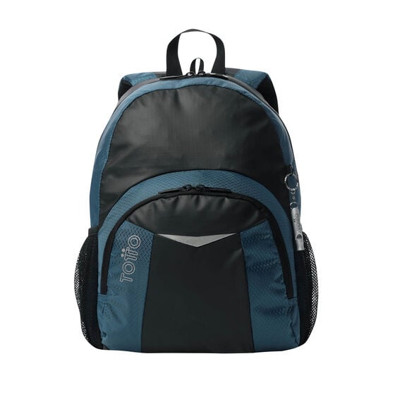 Mochila Teck 2.0 M - Negro/Azul image number 1