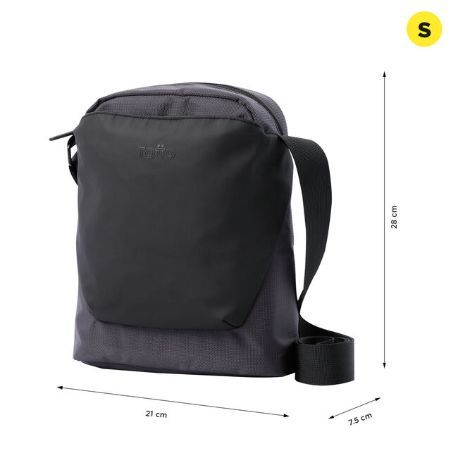 Bolso crossbody gris y negro - GTX 2.0 S image number null