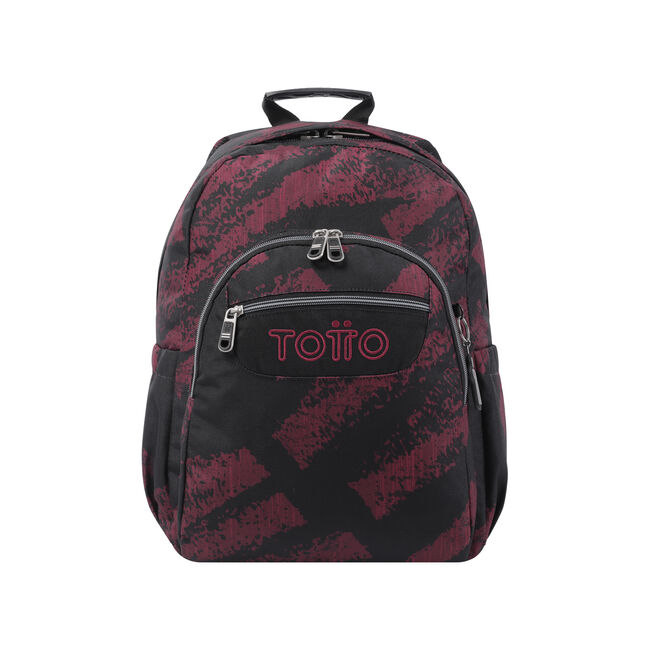 Mochila escolar tiza roja - Acuarela image number null