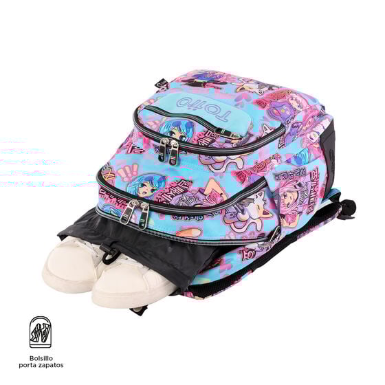 Mochila Crayoles - Anime Girls image number 7