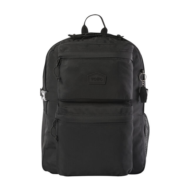Mochila casual porta PC negro - Molyk