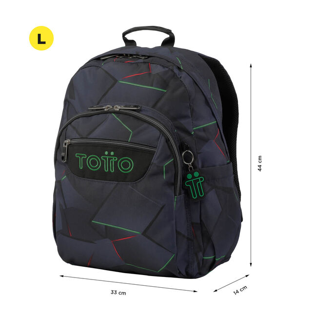 Mochila escolar fractal - Gommas image number null