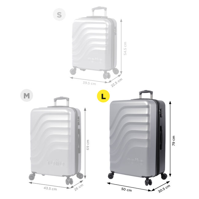 Maleta rígida expandible grande Alloy - Bazy + image number null