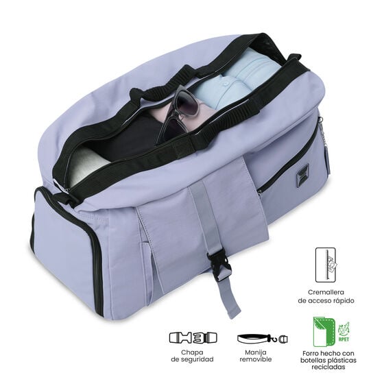 Bolsa Spa M - Purple/Black image number 5
