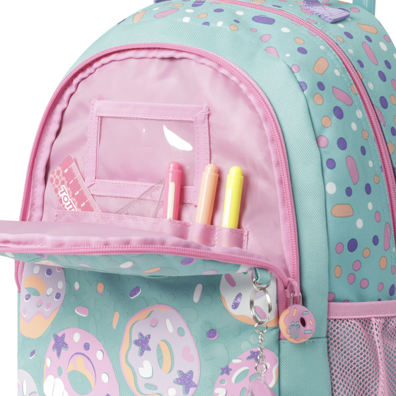 Mochila escolar mediana con ruedas - Sugar Sugar image number 6