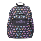 Mochila Crayoles - Corazones de es image number 1