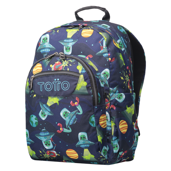 Mochila Acuareles - Planetas y aliens image number 2