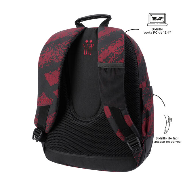 Mochila escolar tiza roja - Crayoles image number null