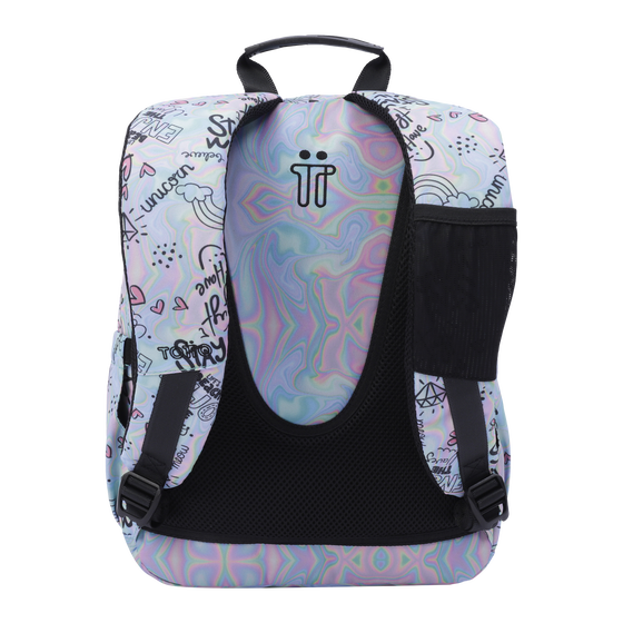 Mochila Gommas - Rainbow party image number 3
