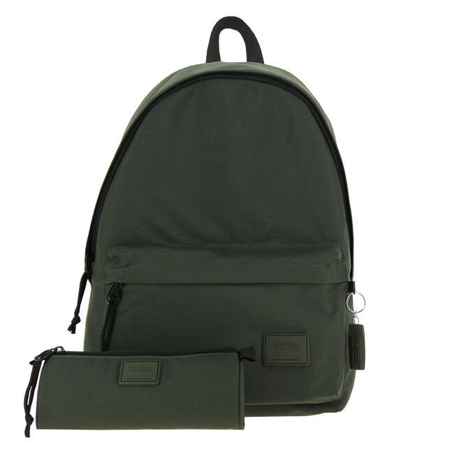 Pack mochila + estuche color verde - Kalex image number null