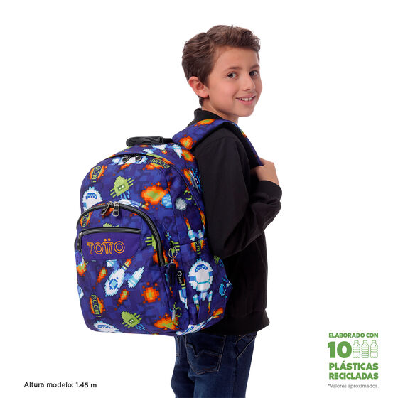 Mochila Acuareles - Space Blue image number 2