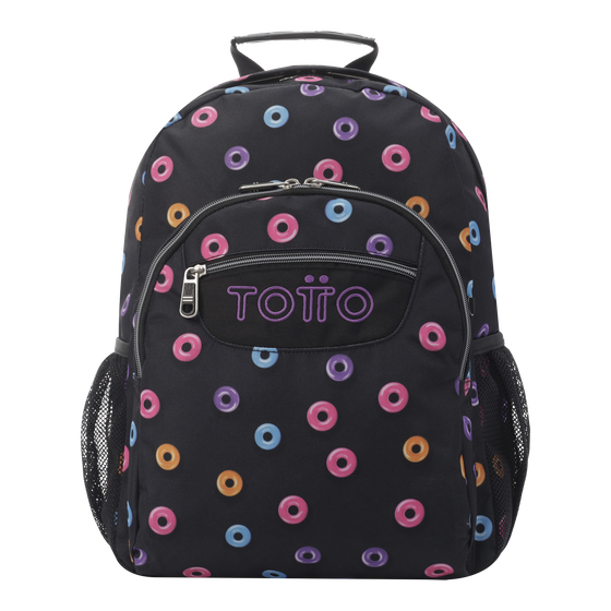 Mochila Acuareles - Donuts image number 1