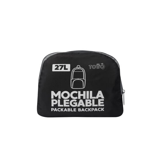 Mochila Plegable Syncro 27 - Negro image number 2