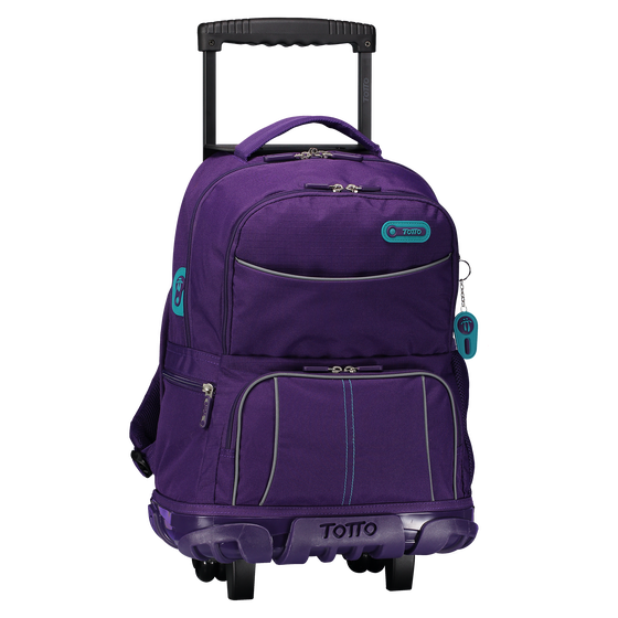 Mochila escolar con ruedas y bolsillo para PC - Yeil image number 3