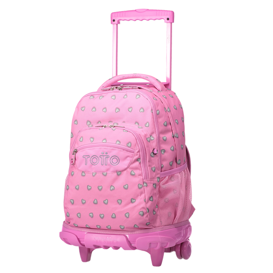 Mochila Renglones - Corazones rosas image number 2