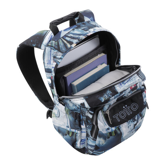 Mochila Gommas - Postales y casetes image number 7