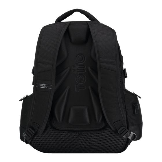 Mochila para portátil 15,4 color negro - Polixan image number 3