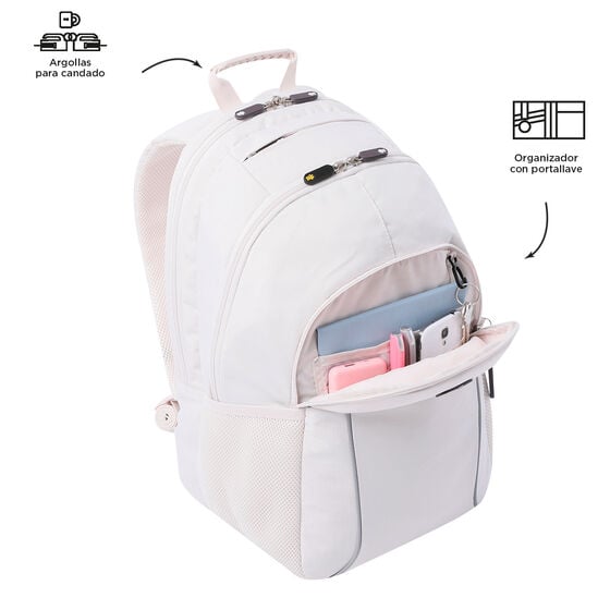 Mochila Cambri 2.0 - White Sand image number 5