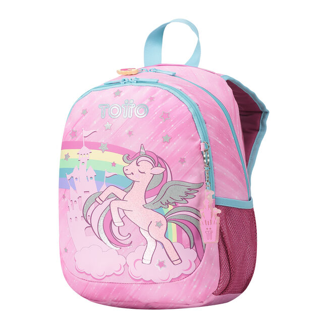 Mochila escolar pequeña de fantasía y unicornio - Fantasy image number null