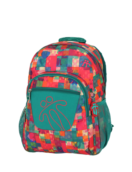 Mochila escolar adaptable a carro Acuareles - 4VT image number 3