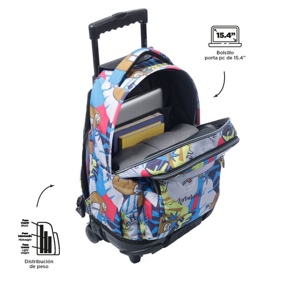 Mochila Renglones - Lazel image number 4